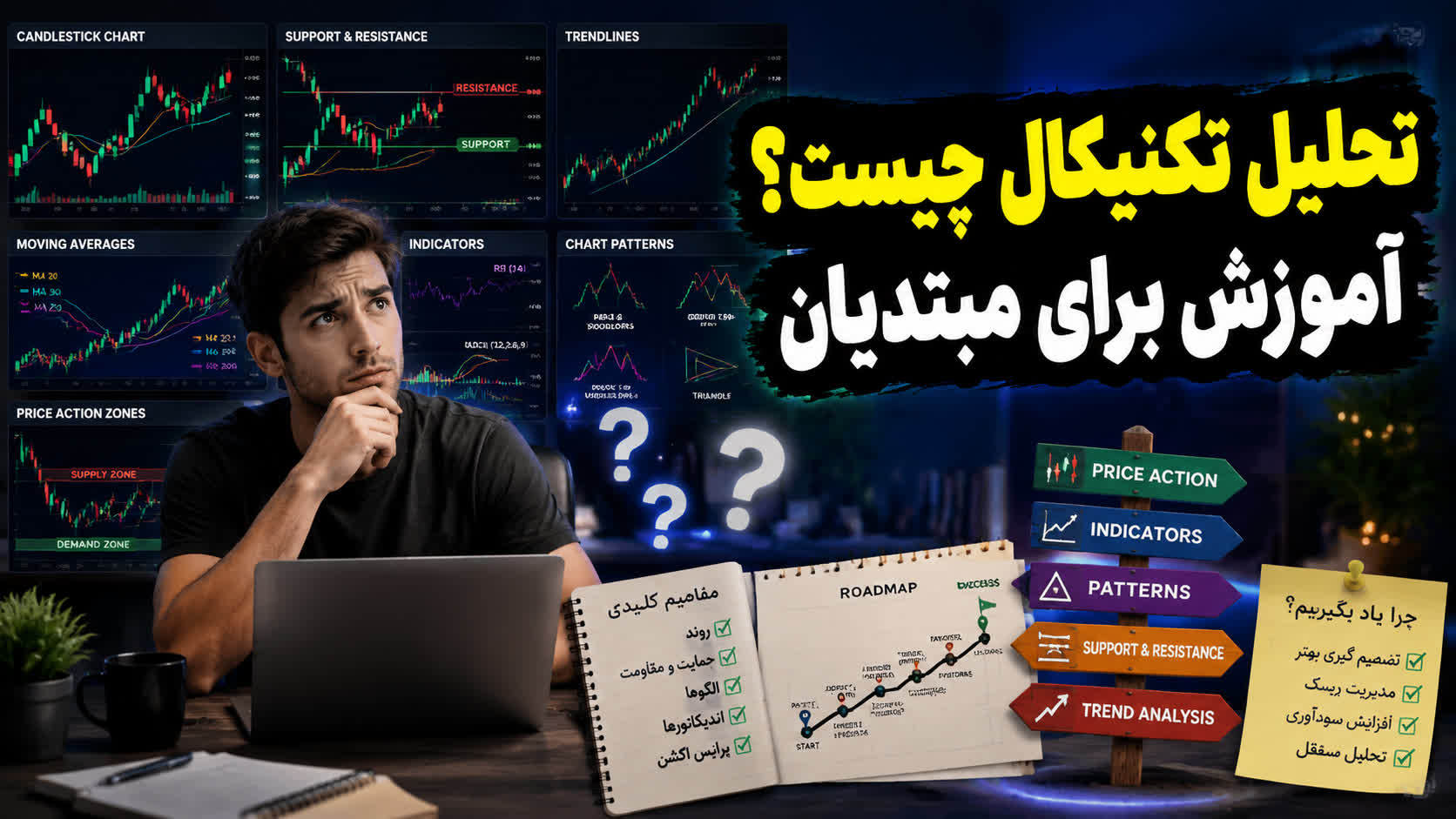 تحلیل تکنیکال چیست آموزش برای مبتدیان 