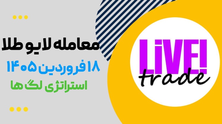 معامله لایو طلا ۱۸ فروردین ۱۴۰۵ (لگ شماری البروکس)