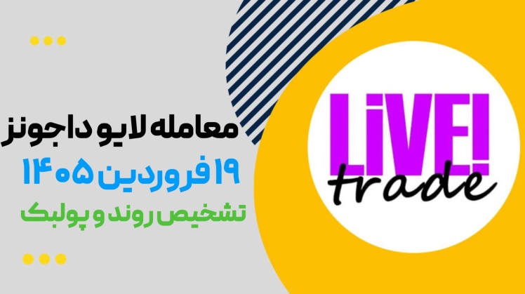معامله لایو داجونز ۱۹ فروردین ۱۴۰۵