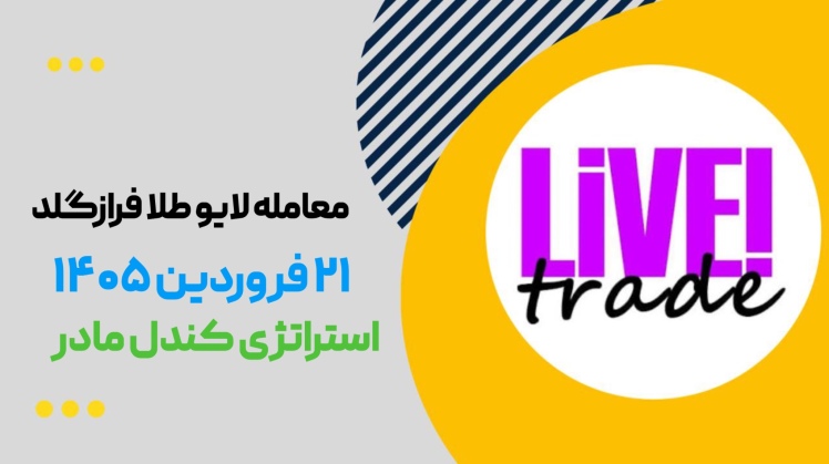 لایو ترید طلا در سایت فرازگلد ۲۱ فروردین ۱۴۰۵ استراتژی کندل مادر 