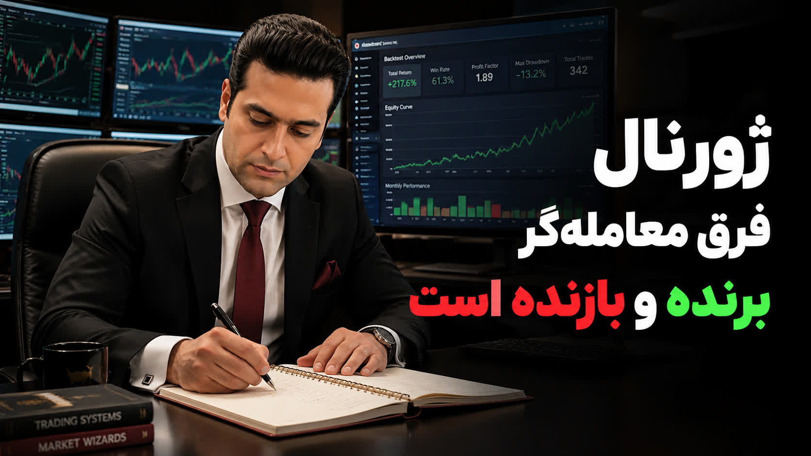 تفاوت میان معامله گر برنده و بازنده استراتژی نیست بهینه کردن و شخصی سازی استراتژی می باشد 