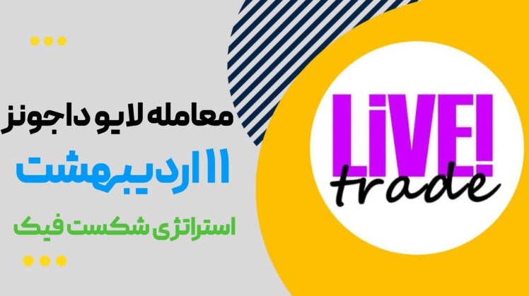 معامله لایو داجونز ۱۱ اردیبهشت بر اساس شکست فیک